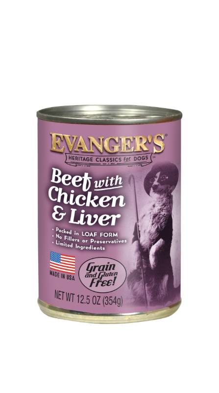 EVG DOG BEEF CHICKEN LIVER