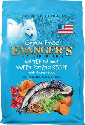 EVG DOG GF WHITEFISH SWEET POT VENISON (BLUE)