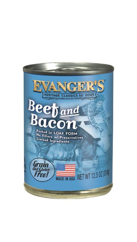 EVG DOG BEEF BACON