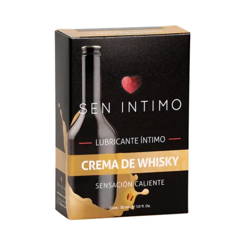 Lubricante Caliente Crema de Whisky 30ML
