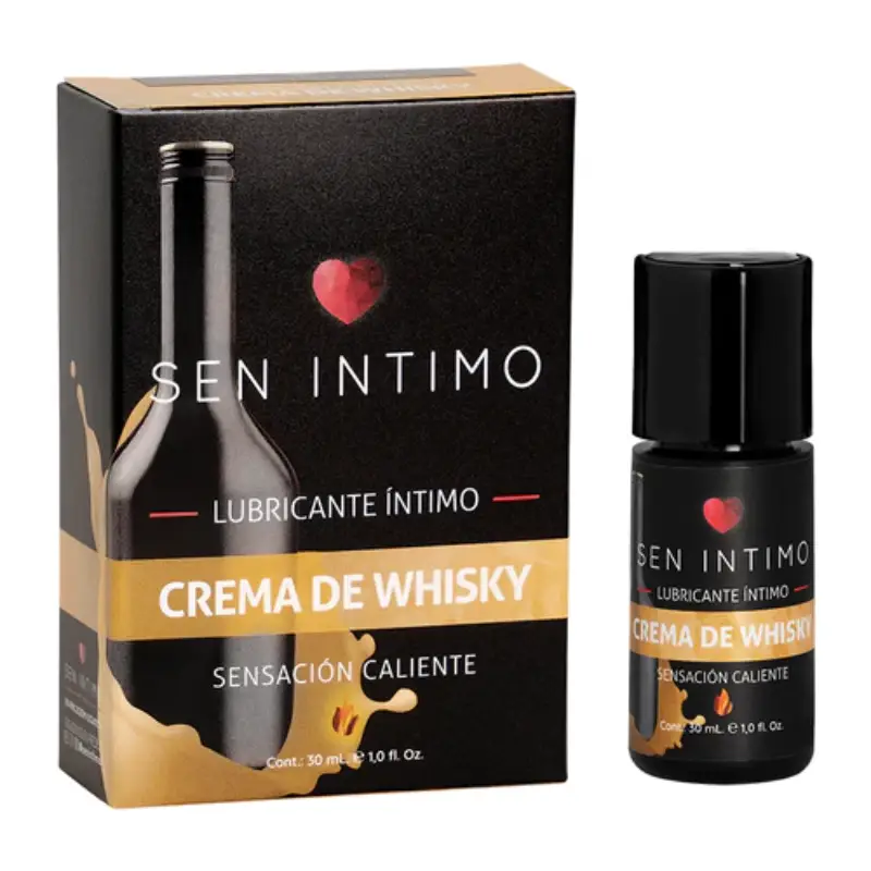 Lubricante Caliente Crema de Whisky 30ML