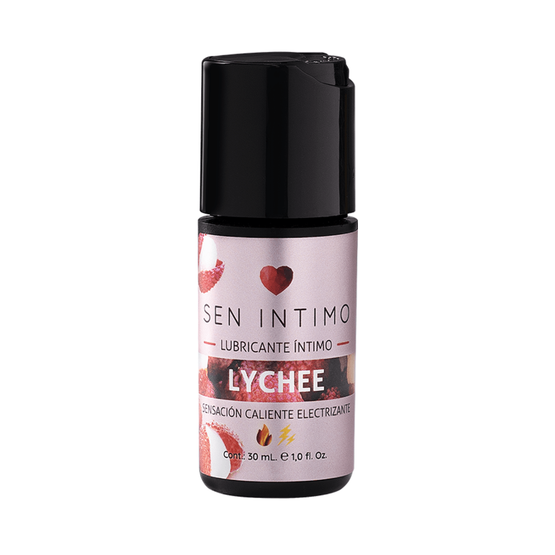 Lubricante Lychee Sensación Caliente electrizante 30mL
