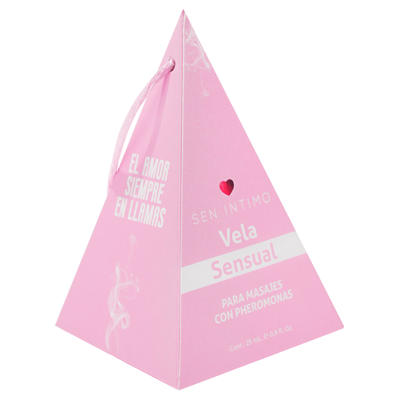 Vela Sensual Masajes Pirámide 25mL