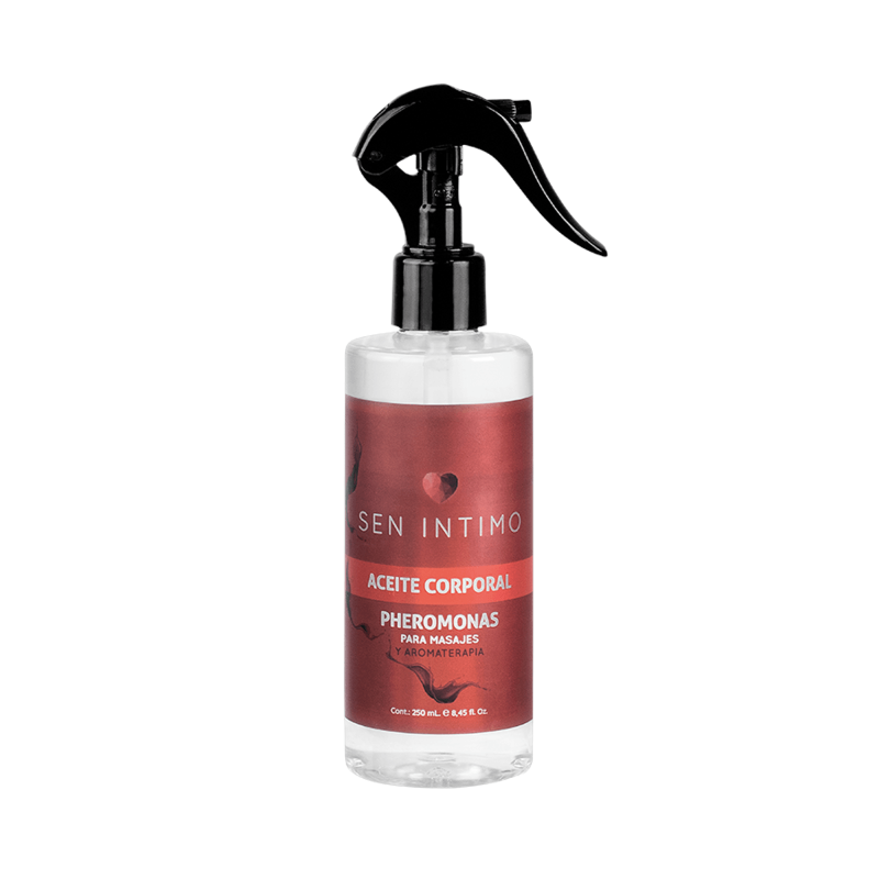 Aceite Corporal Pheromonas para Masajes y Aromaterapia 250mL
