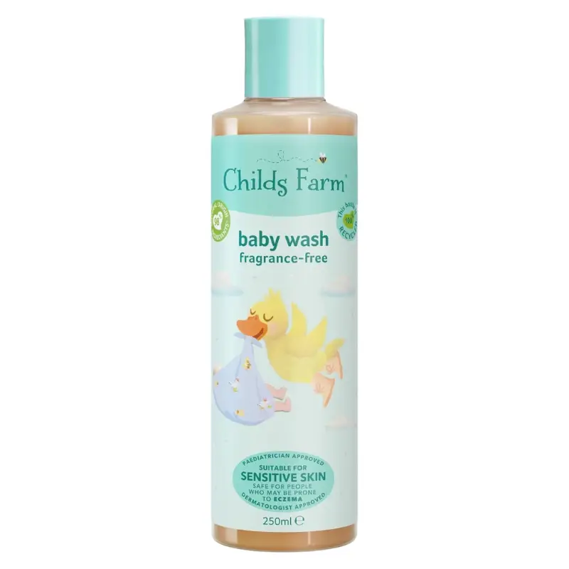 Childs Farm Fragrance Free Baby Wash 250ml