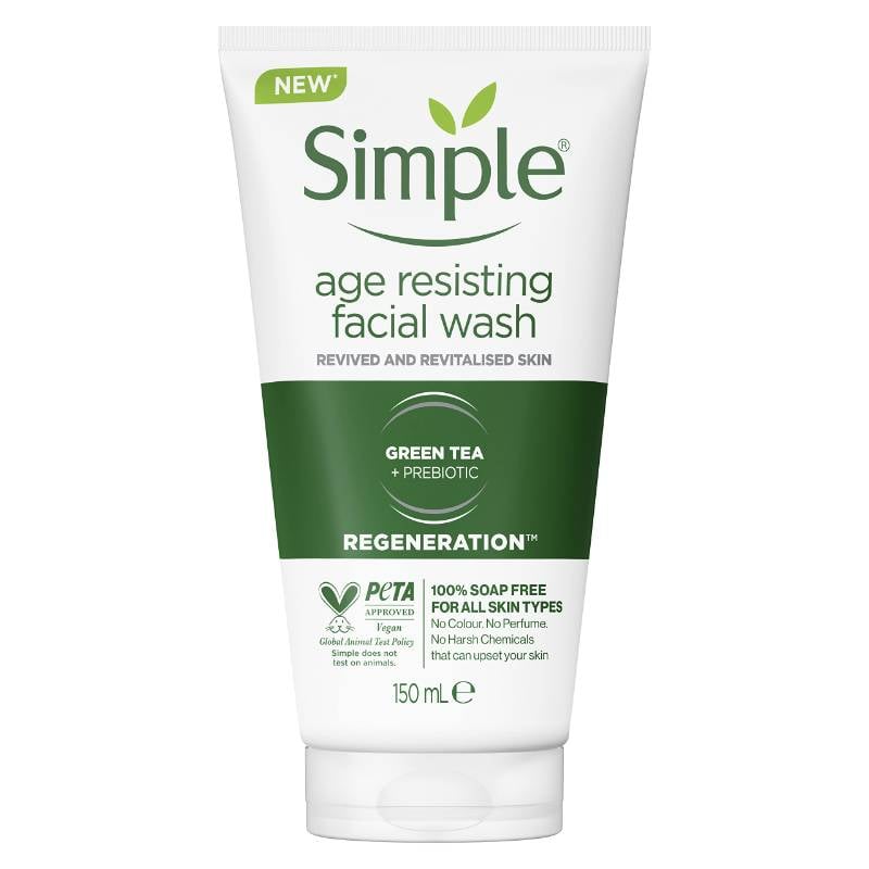 Simple Regeneration Age Resisting Facial Wash 150ml