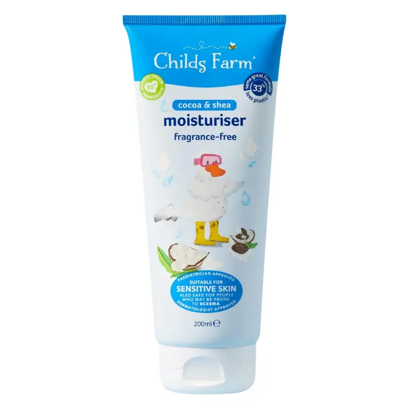 Childs Farm Fragrance Free Kids Moisturiser 200ml