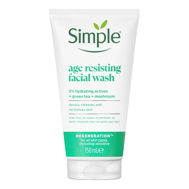 Simple Regeneration Age Resisting Facial Wash 150ml