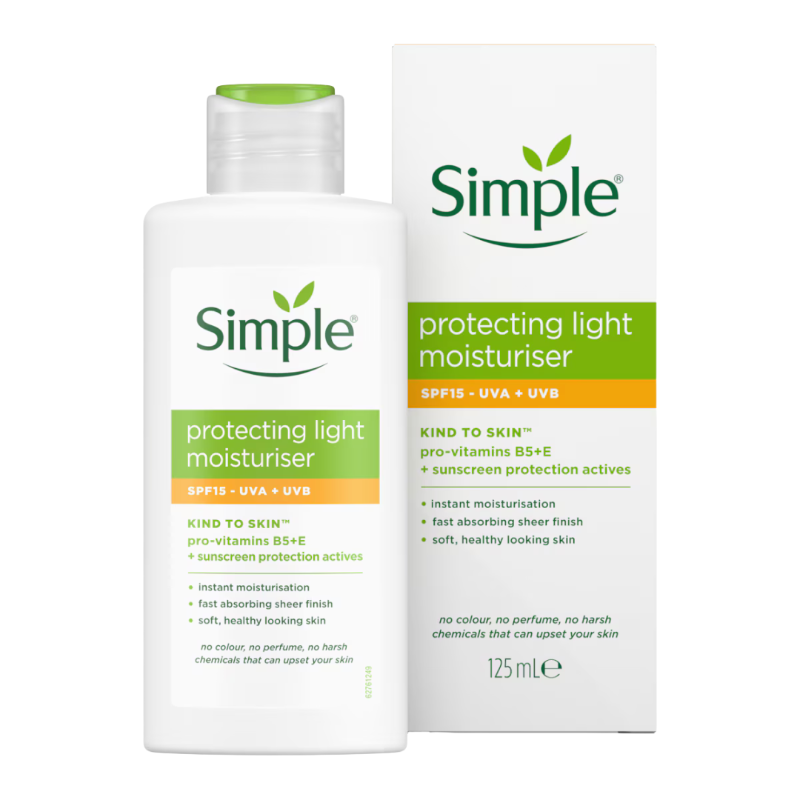 Simple Kind to Skin Protecting Light Moisturiser SPF15 125ml