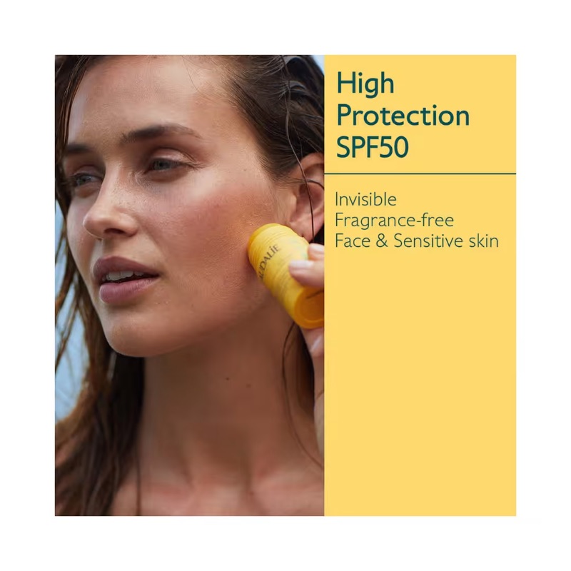 CAUDALIE VINOSUN INVISIBLE HIGH PROTECTION STICK SPF 50 - 15 G NEW