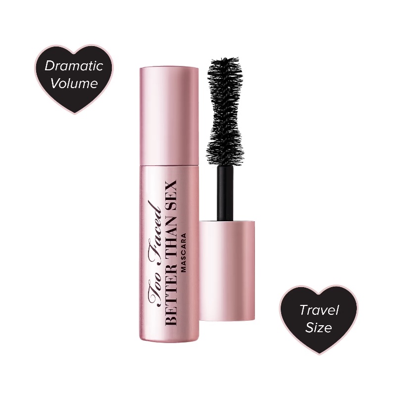 TOO FACED TRAVEL SIZE BETTER THAN SEX MINI PICH