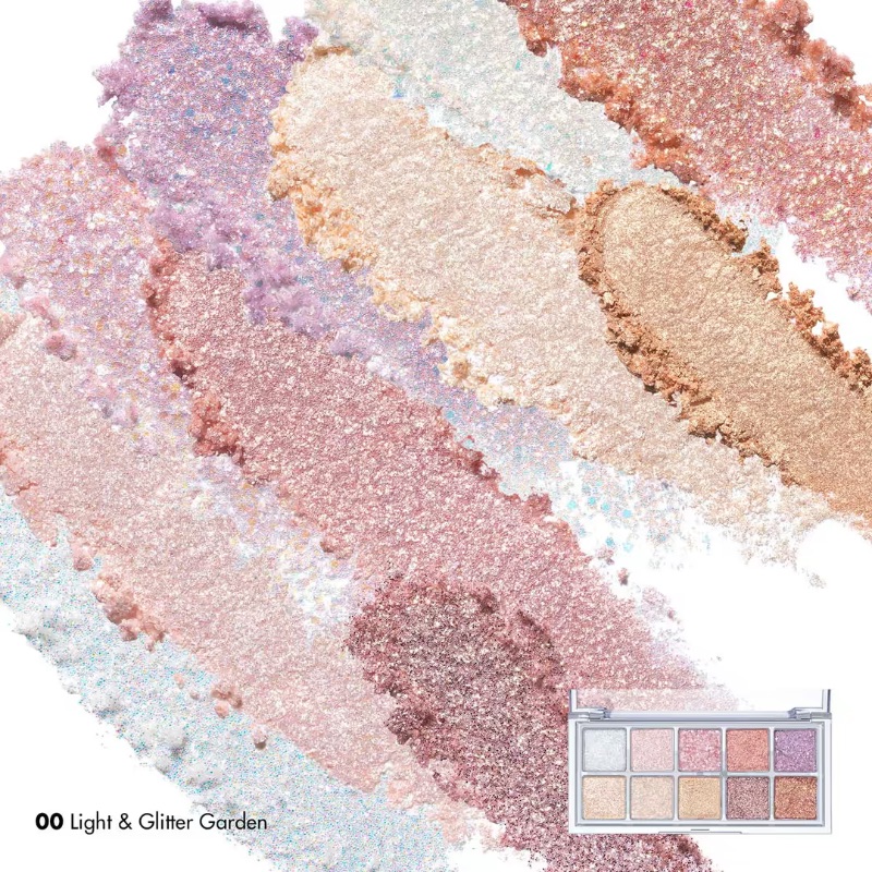 ROM&ND BETTER THAN PALETTE 00 LIGHT & GLITTER GARDEN (PACK SIZE:6G)