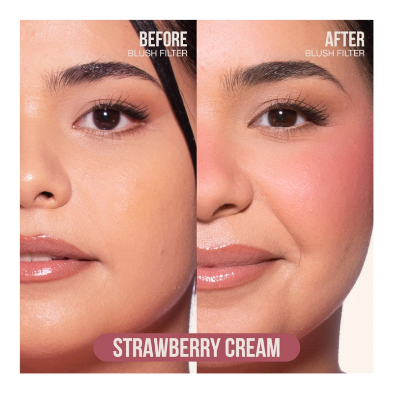 HUDA BEAUTY STRAWBERRY CREAM BLUSH FILTER