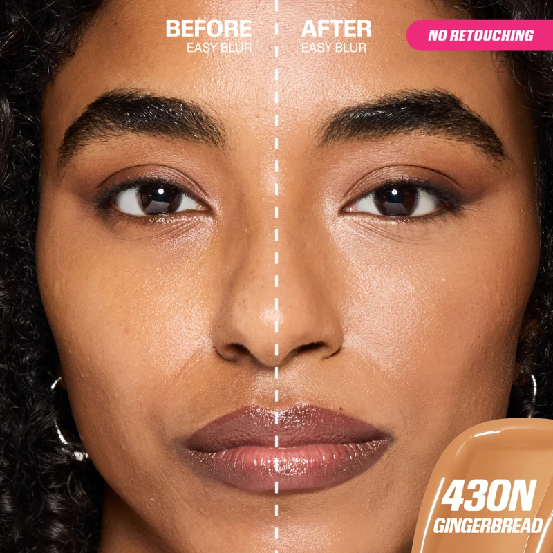 HUDA BEAUTY EASY BLUR FNDTN 430N GINGERBREAD