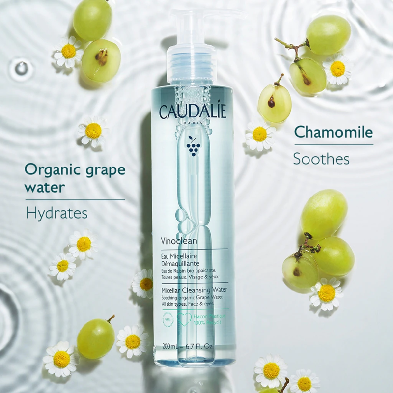 CAUDALIE CAS VINOCLEAN MICELLAR CLEANSING WATER - 200 ML