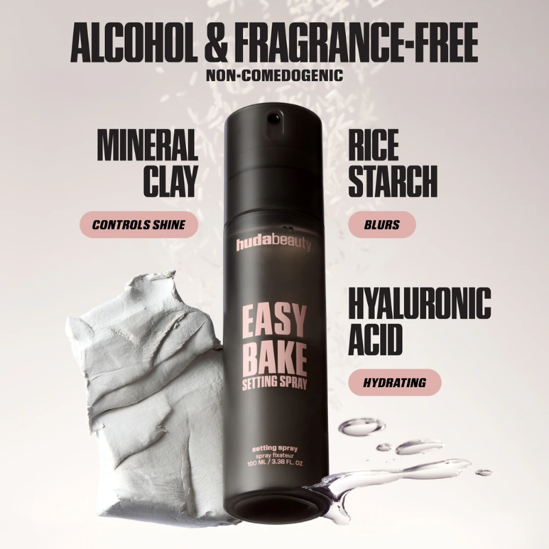 HUDA BEAUTY SETTING SPRAY EASY BAKE