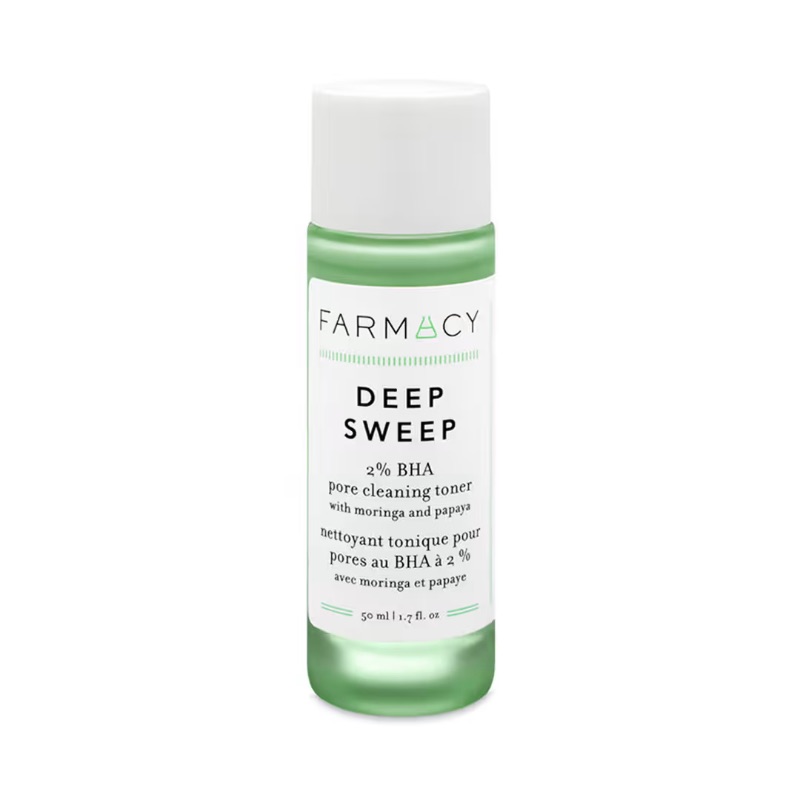 FARMACY DEEP SWEEP 2% BHA PORE CLEANING TONER WITH MORINGA + PAPAYA 50ML