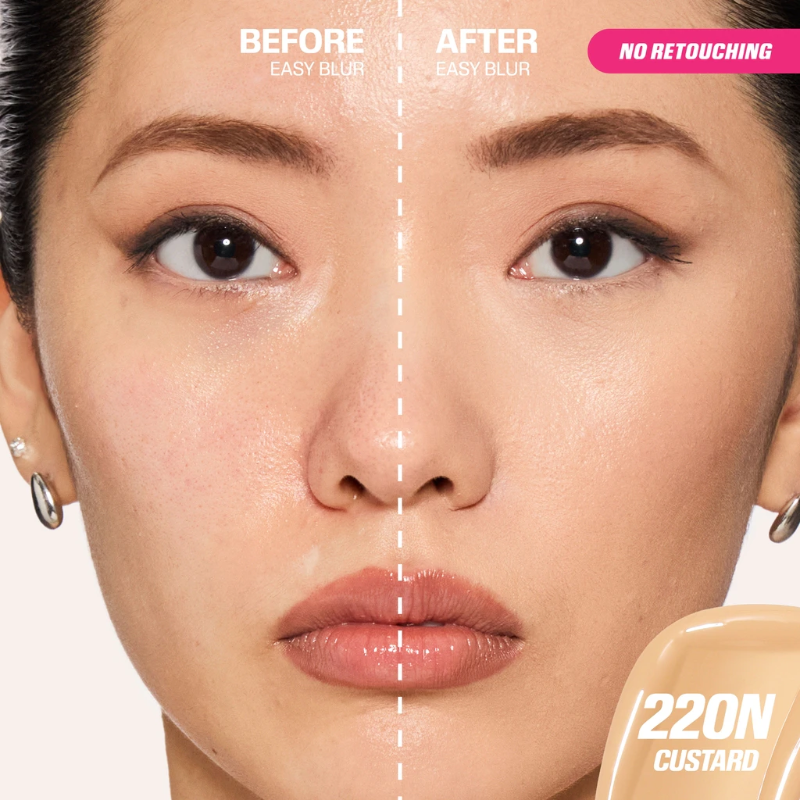 HUDA BEAUTY EASY BLUR FNDTN 220N CUSTARD