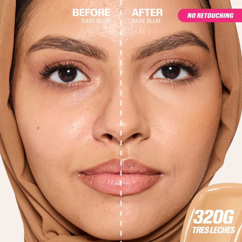 HUDA BEAUTY EASY BLUR FNDTN 320G TRES LECHES