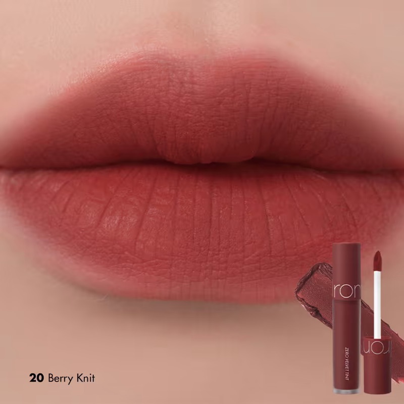 ROM&ND ZERO VELVET TINT 20 BERRY KNIT (PACK SIZE:5.5G)