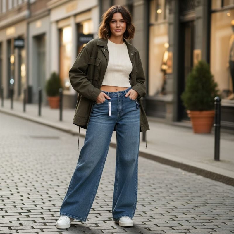 Wide Leg Denim