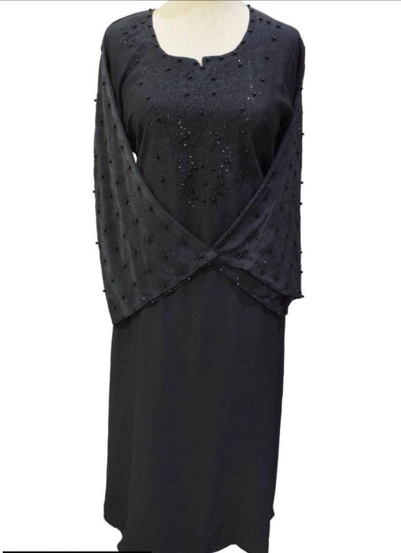 Nida Embroidered Classic Abaya