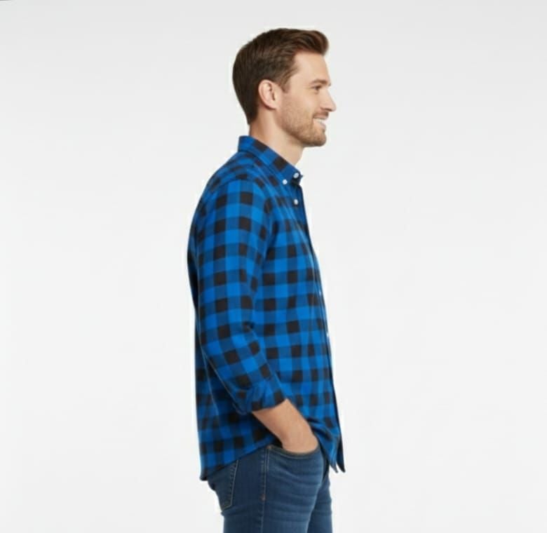 "Check Shirts for Men Pakistan - Cotton Full Sleeve - Fashion Ghar"