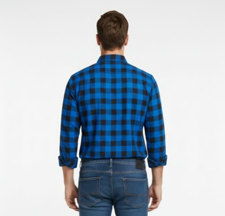"Check Shirts for Men Pakistan - Cotton Full Sleeve - Fashion Ghar"