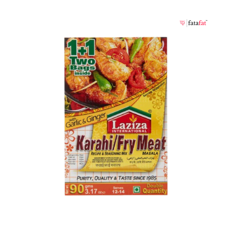 Laziza Karahi Fry Meat Masala - 90g