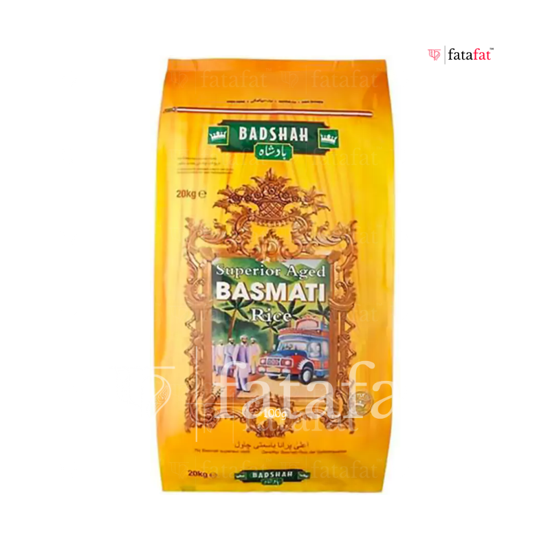 Badshah Basmati Rice - 20kg