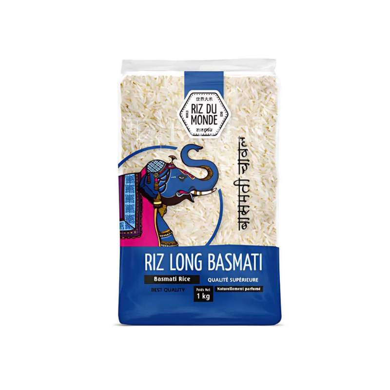 Rice / Riz du monde Riz long Basmati 1kg