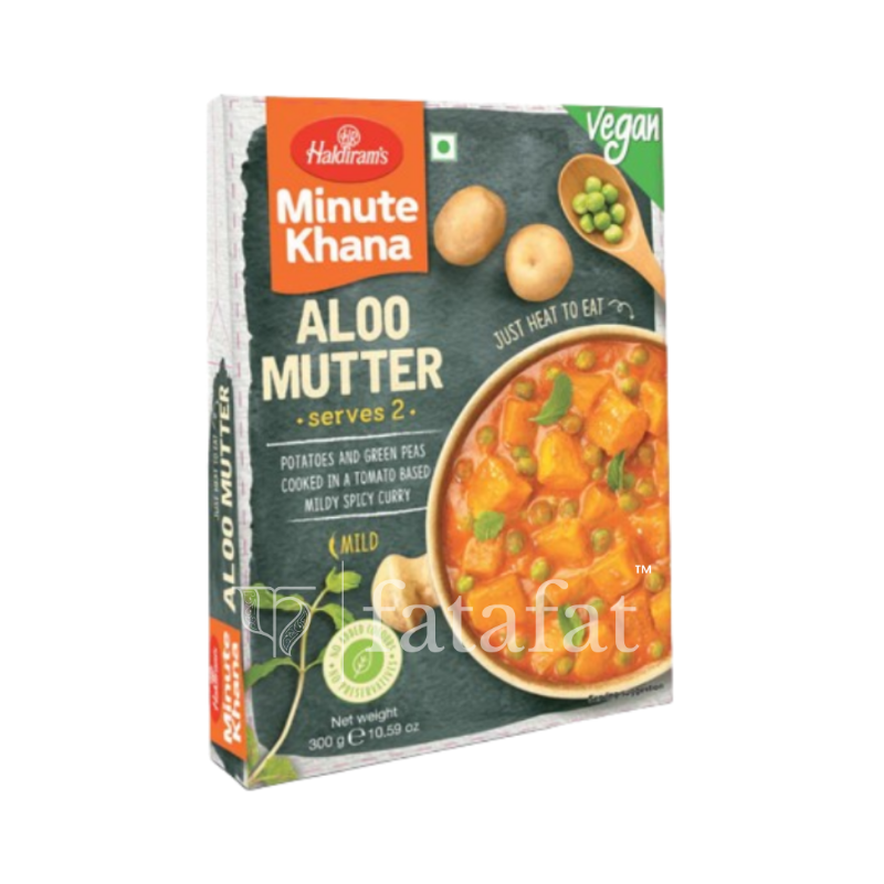 Aloo Mutter (Vegan) - 300g Haldiram Instant / Ready to eat