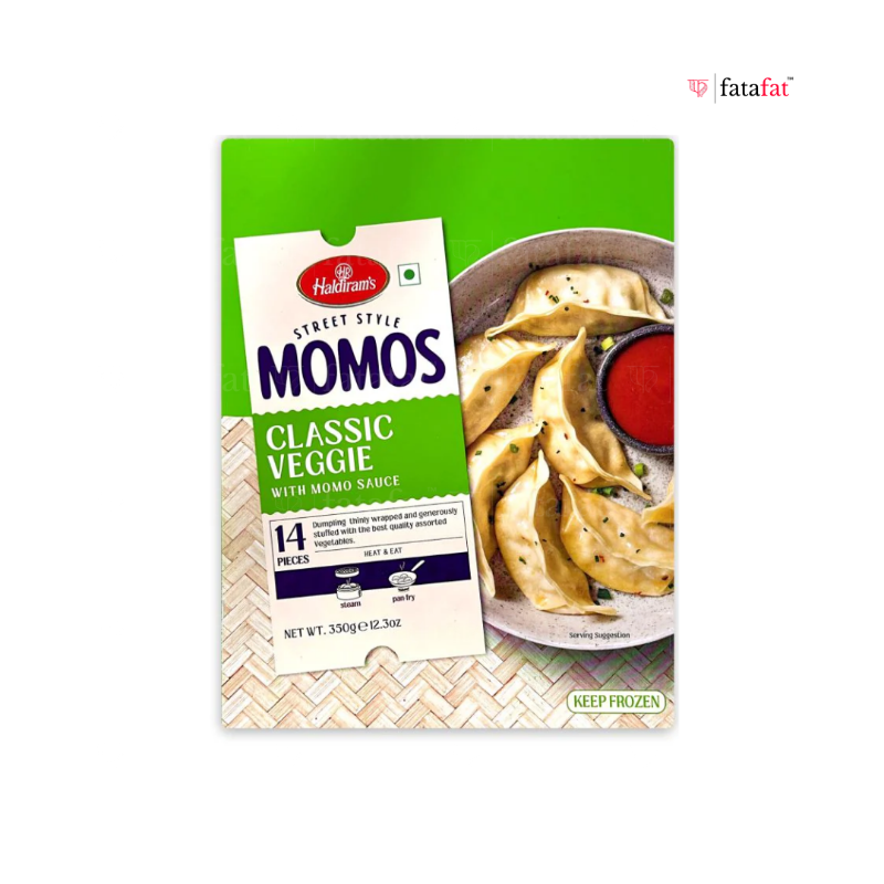 Classic Veggie Momo (Frozen) - 350g Haldiram