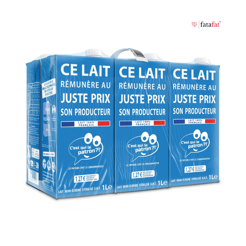 Milk / Lait demi ecreme (1L)