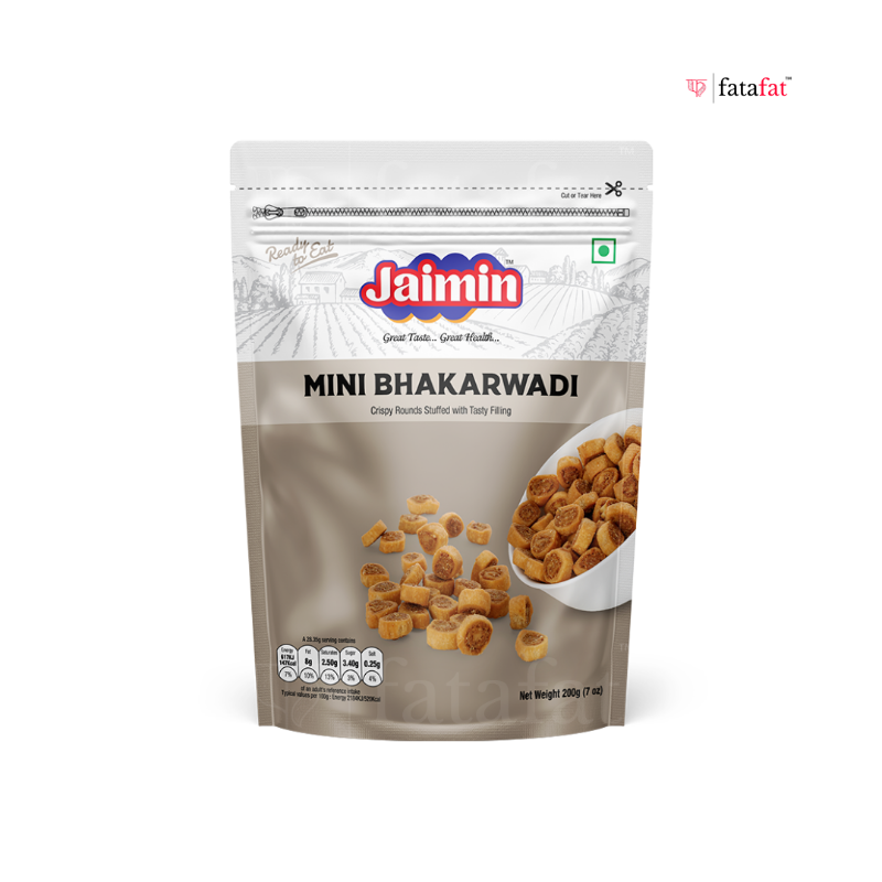 Jaimin Mini Bhakarwadi 200g