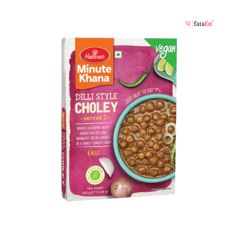 Dilli Style Choley (Vegan) - 300g Haldiram Instant / Ready to eat