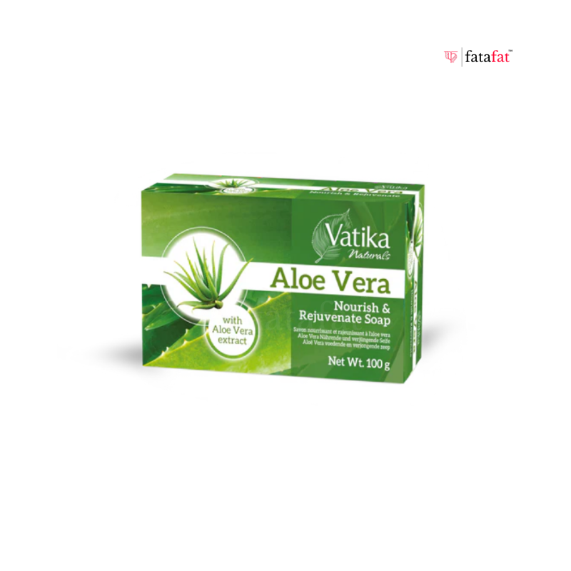 Vatika Natural Aloevera Soap