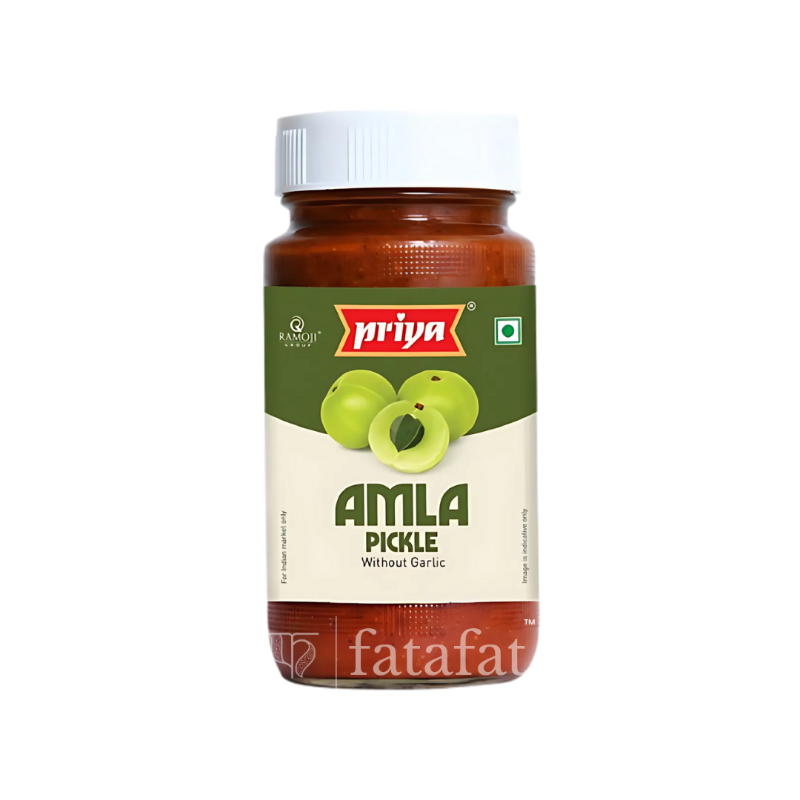 Amla / Gooseberry Pickle without Garlic 300g (south) Priya