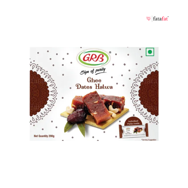 GRB GHEE DATES HALWA  - Indian Sweets/ Douceurs Indiennes