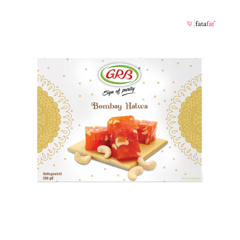 GRB BOMBAY HALWA  - Indian Sweets/ Douceurs Indiennes