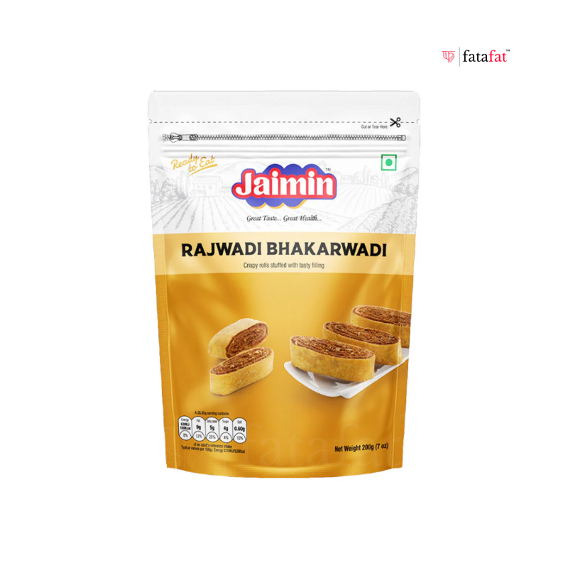 Jaimin Bhakarwadi No Onion & No Garlic 200g