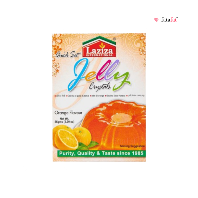 Laziza Orange Jelly Crystals - 85g