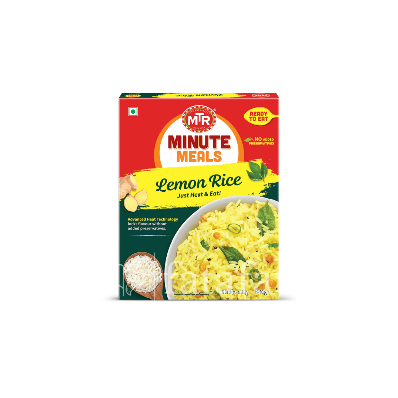 MTR Lemon Rice 250g (Ready to eat)