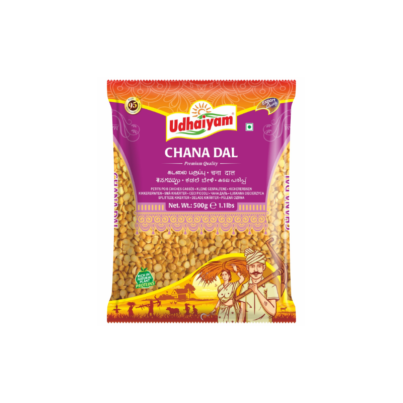 Udhaiyam Chana Dal 500g Export Pack
