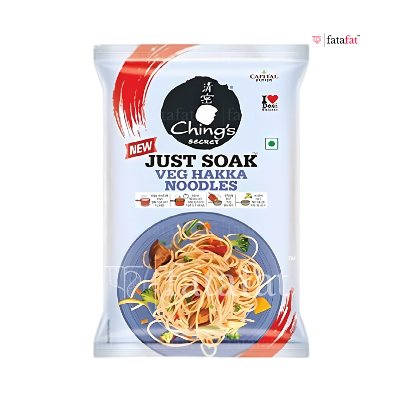 Ching’s Just Soak Hakka Noodles – Veg 140g