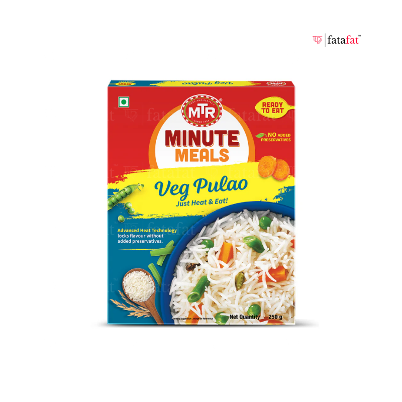MTR Vegetable Pulao 250g (Ready to eat)