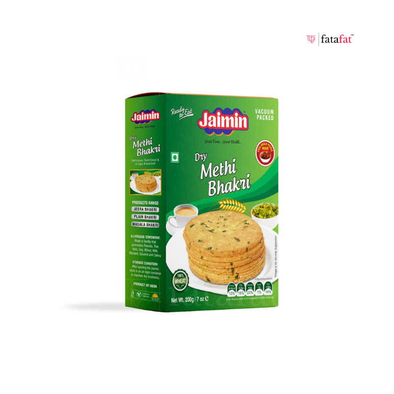 Jaimin Dry Methi Bhakri 250g
