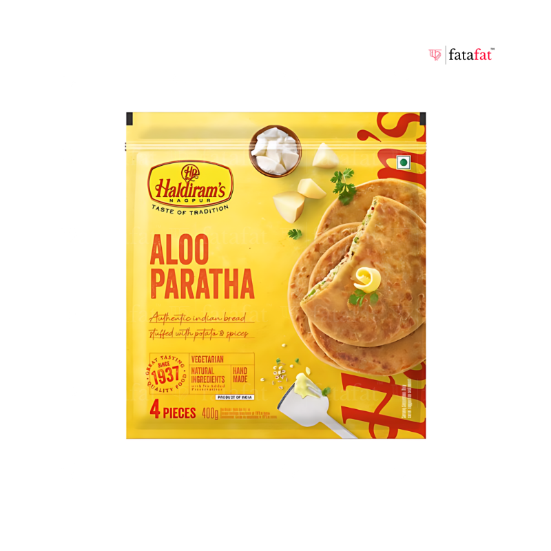Aloo Paratha (Frozen) - 400g Haldiram