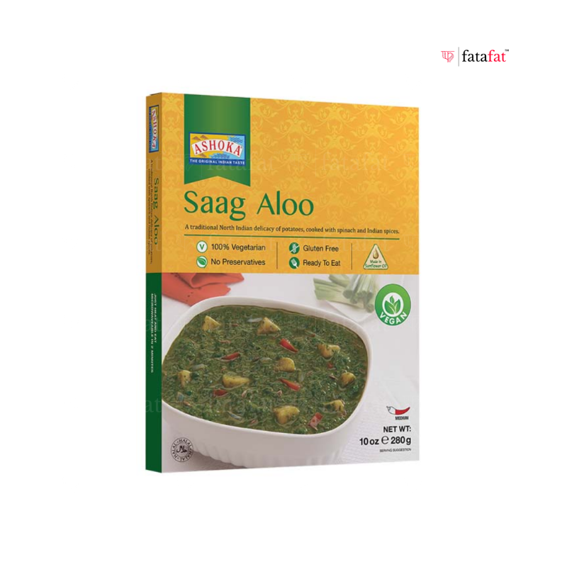 ASHOKA Saag Aloo (Vegan) - 280g