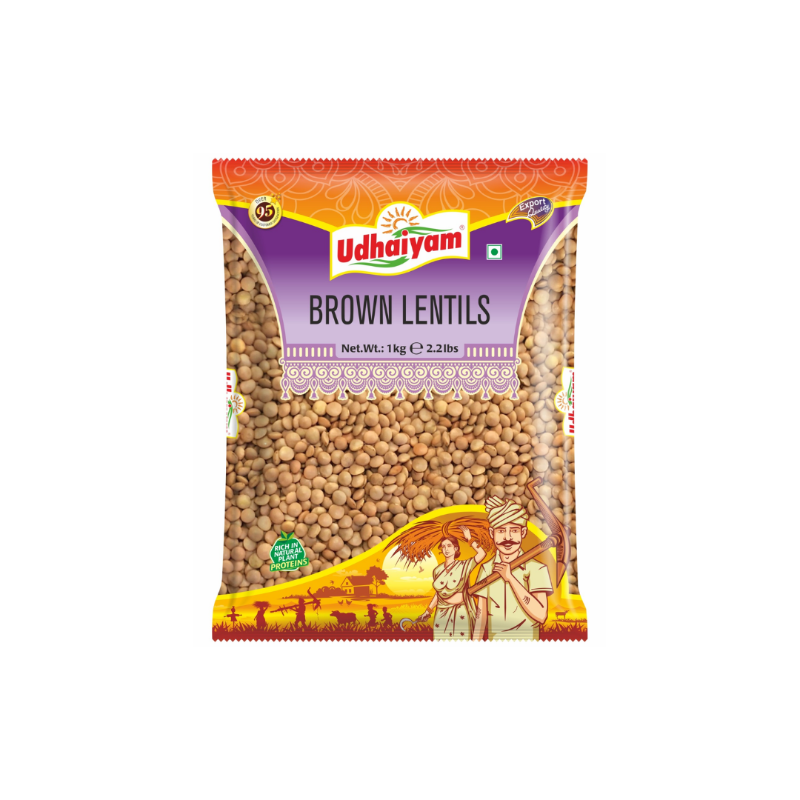 Udhaiyam Brown Lentils 1kg
